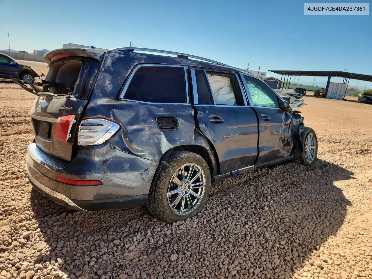 2013 Mercedes-Benz Gl 450 4Matic VIN: 4JGDF7CE4DA237361 Lot: 56159606