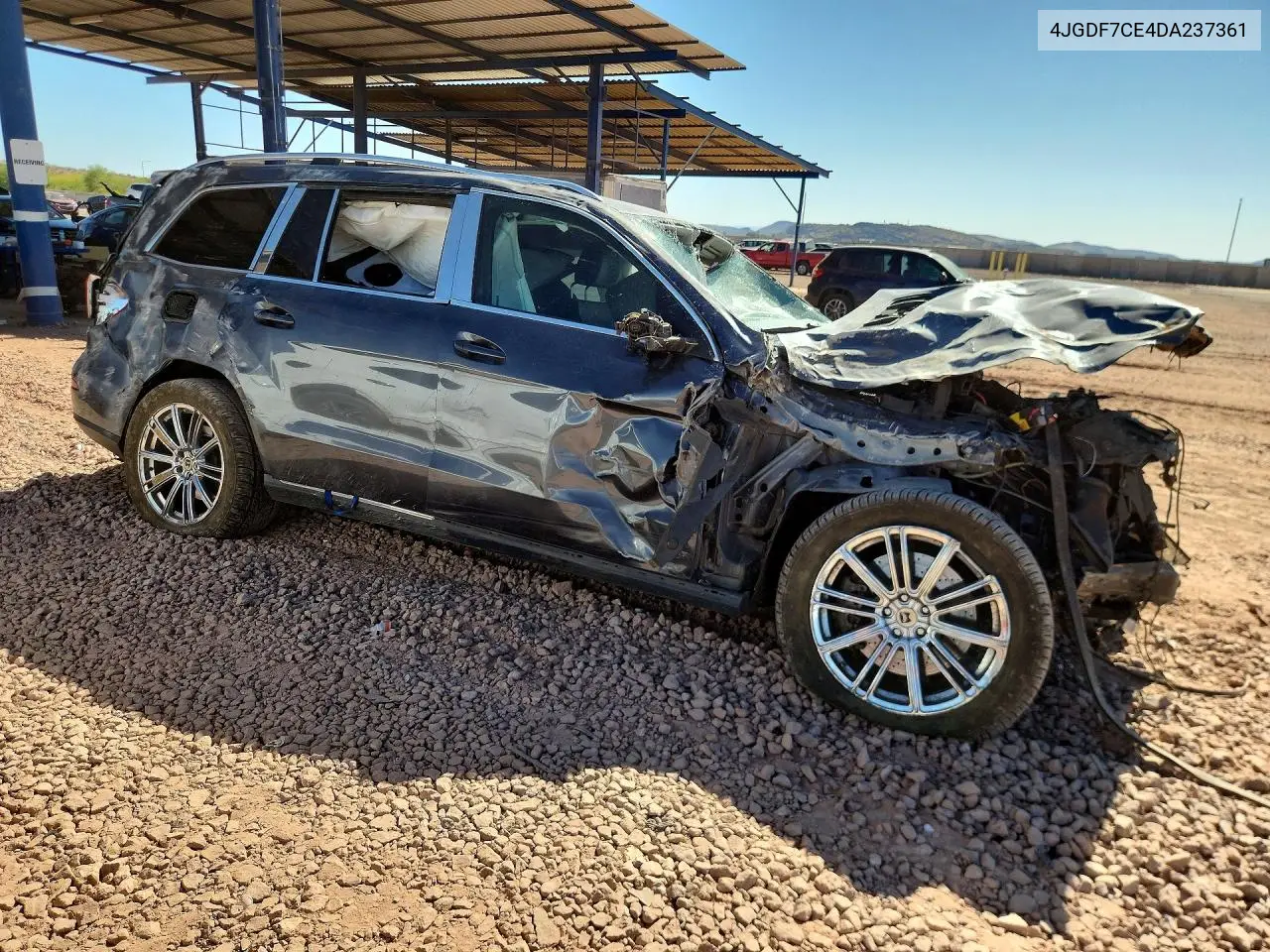 2013 Mercedes-Benz Gl 450 4Matic VIN: 4JGDF7CE4DA237361 Lot: 56159606