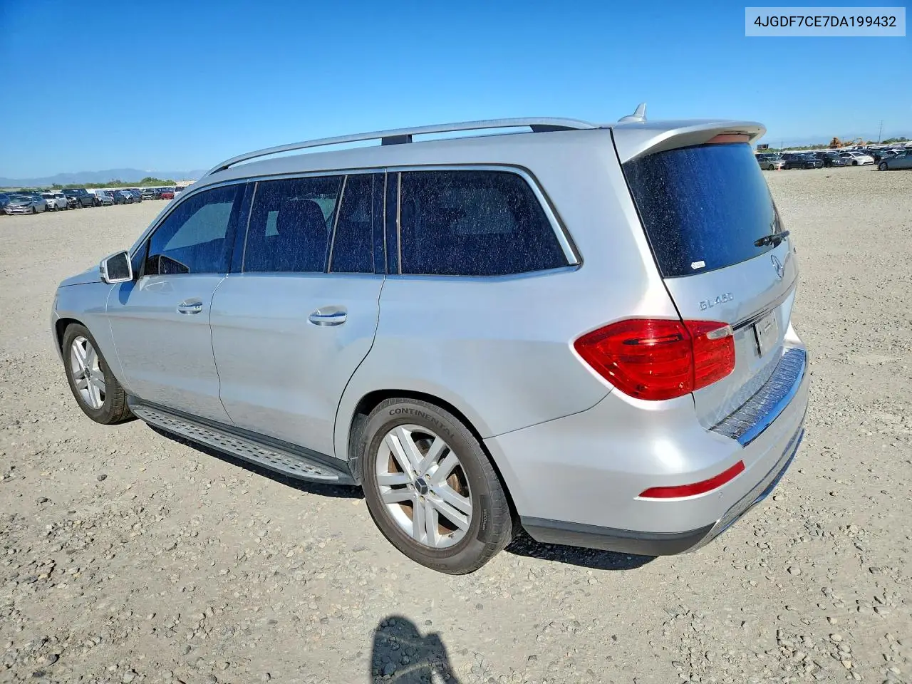 2013 Mercedes-Benz Gl 450 4Matic VIN: 4JGDF7CE7DA199432 Lot: 56699996