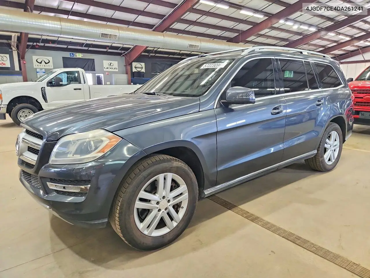 2013 Mercedes-Benz Gl 450 4Matic VIN: 4JGDF7CE4DA261241 Lot: 57223096