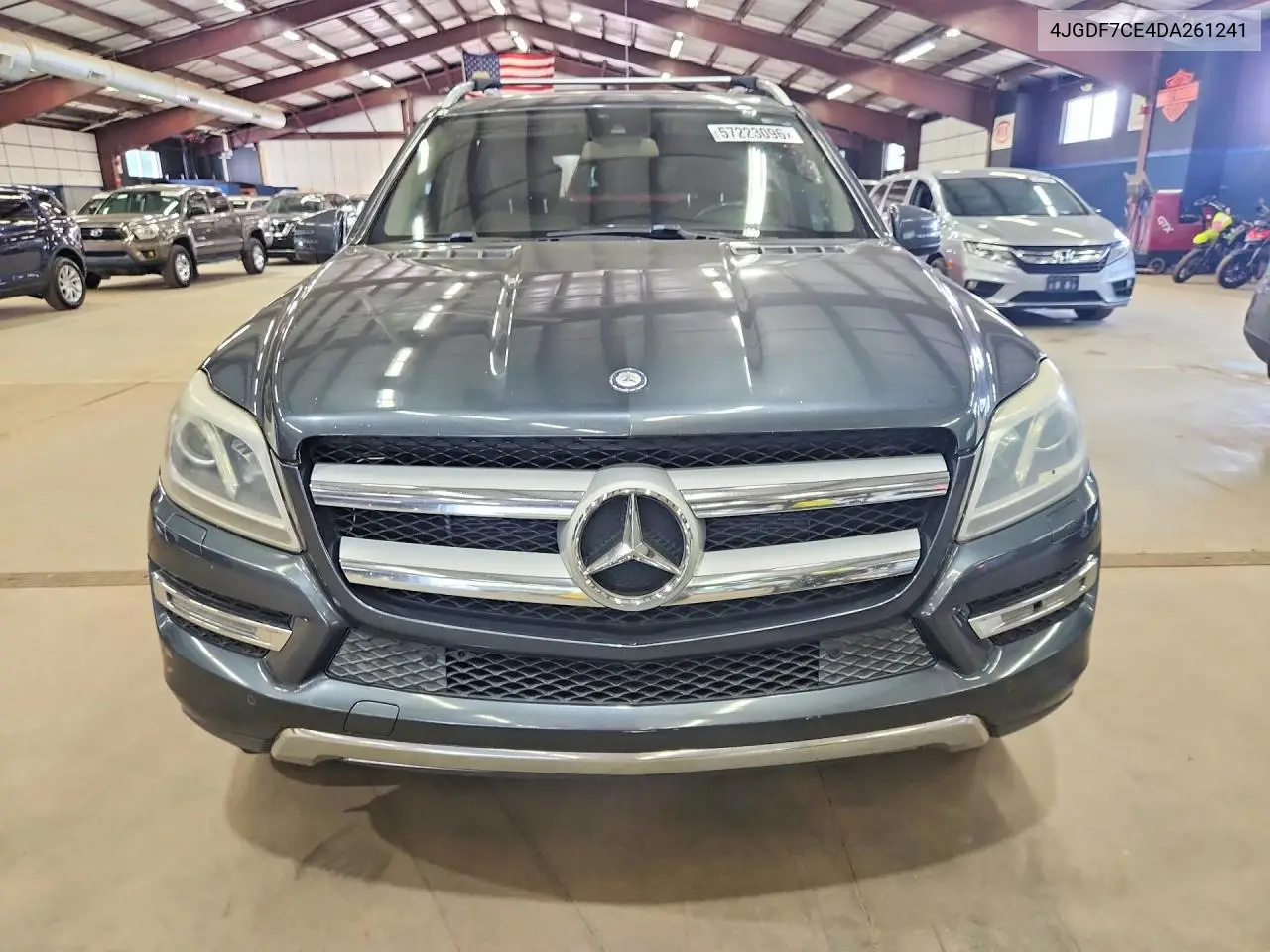 2013 Mercedes-Benz Gl 450 4Matic VIN: 4JGDF7CE4DA261241 Lot: 57223096