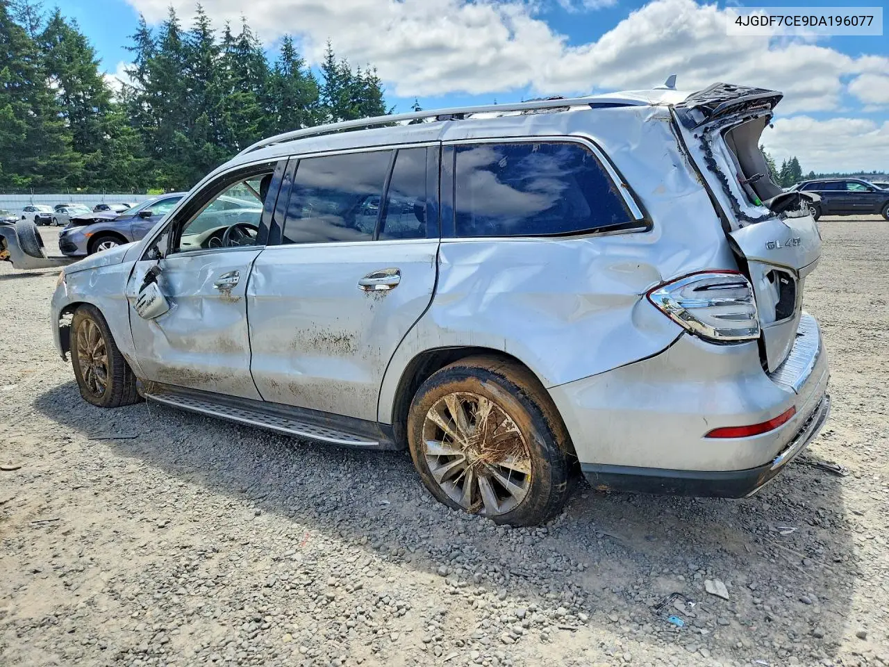 2013 Mercedes-Benz Gl 450 4Matic VIN: 4JGDF7CE9DA196077 Lot: 57418506