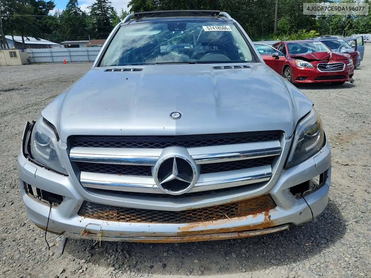 2013 Mercedes-Benz Gl 450 4Matic VIN: 4JGDF7CE9DA196077 Lot: 57418506