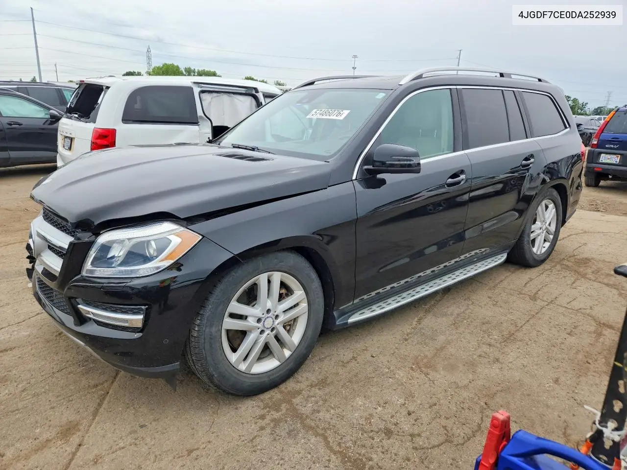 2013 Mercedes-Benz Gl 450 4Matic VIN: 4JGDF7CE0DA252939 Lot: 57486076