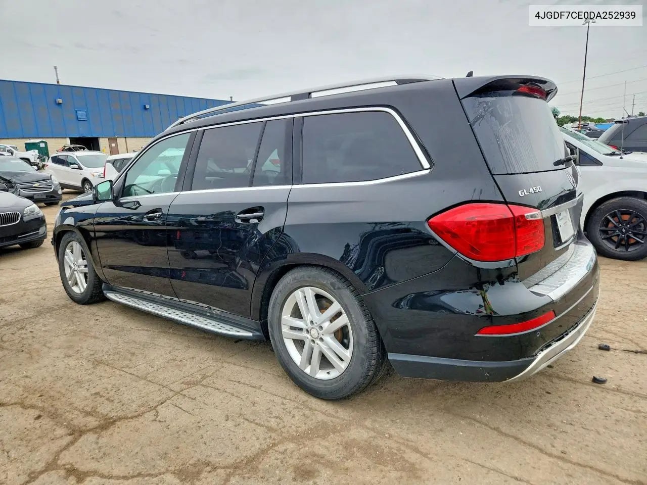 2013 Mercedes-Benz Gl 450 4Matic VIN: 4JGDF7CE0DA252939 Lot: 57486076