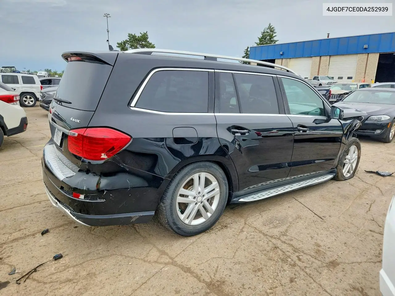 2013 Mercedes-Benz Gl 450 4Matic VIN: 4JGDF7CE0DA252939 Lot: 57486076