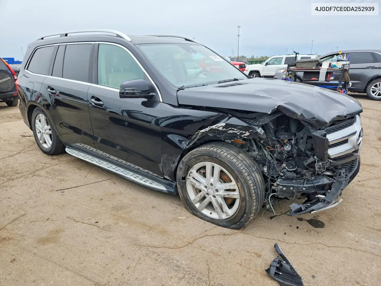 2013 Mercedes-Benz Gl 450 4Matic VIN: 4JGDF7CE0DA252939 Lot: 57486076