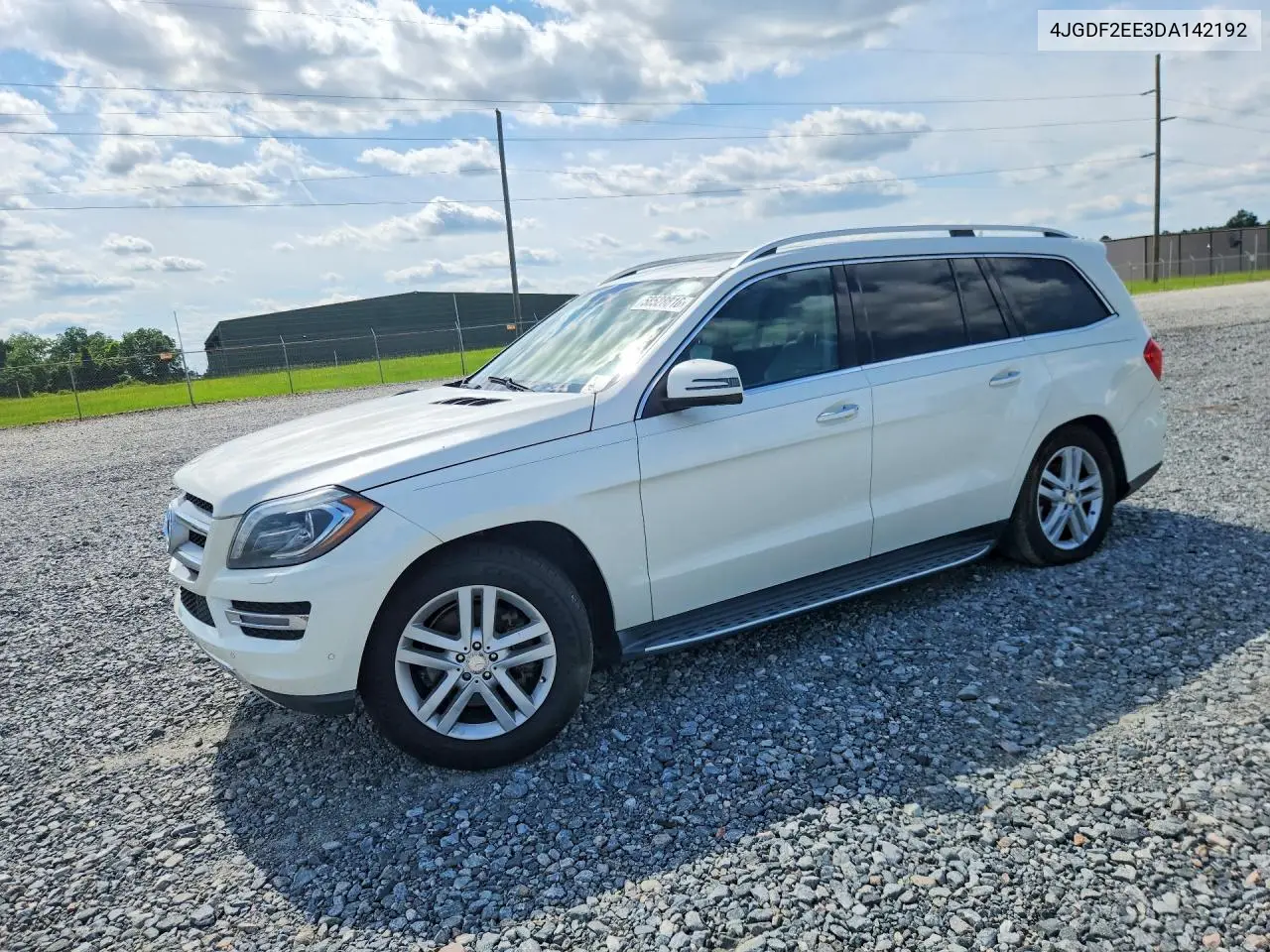 2013 Mercedes-Benz Gl 350 Bluetec VIN: 4JGDF2EE3DA142192 Lot: 58528816