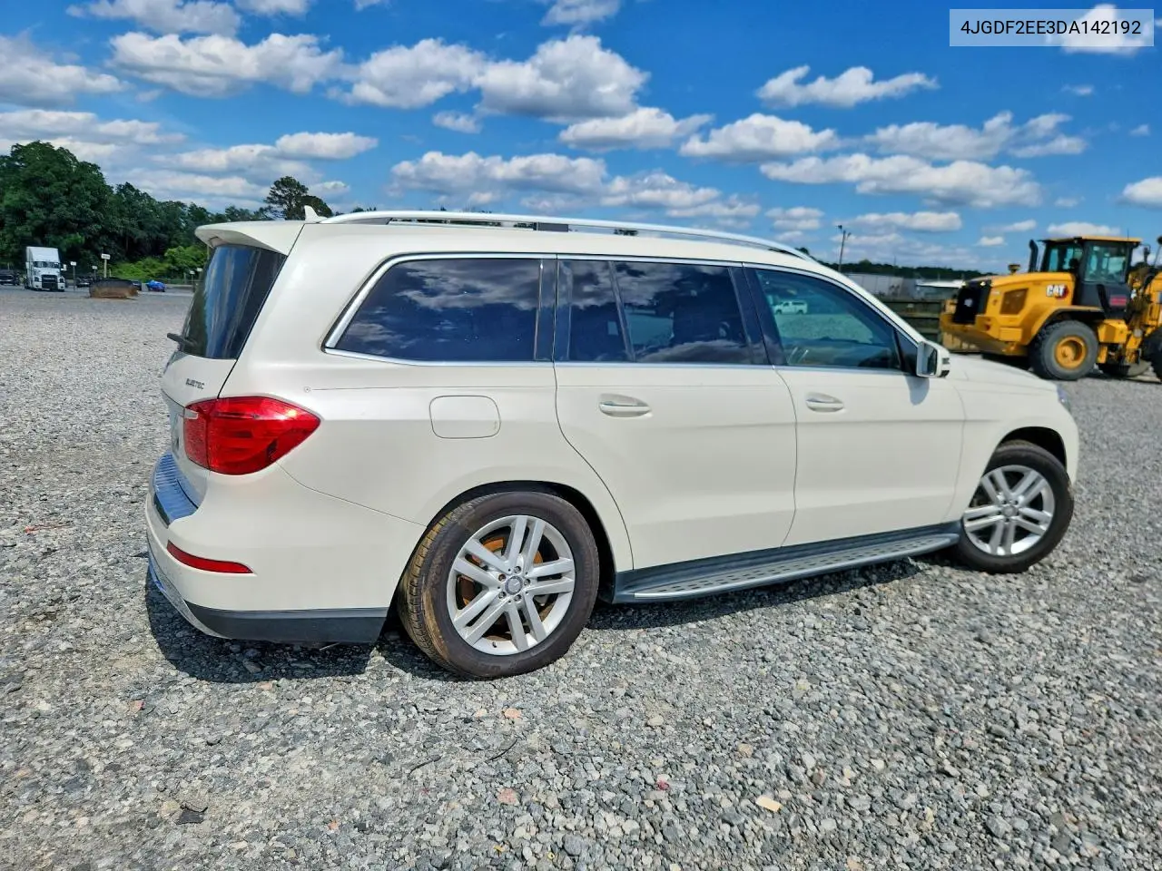 2013 Mercedes-Benz Gl 350 Bluetec VIN: 4JGDF2EE3DA142192 Lot: 58528816