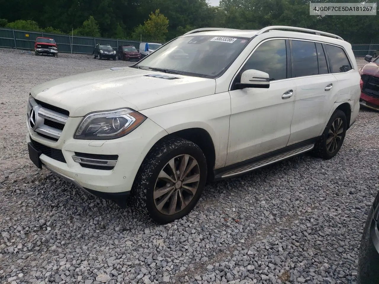 2013 Mercedes-Benz Gl 450 4Matic VIN: 4JGDF7CE5DA181267 Lot: 58633286