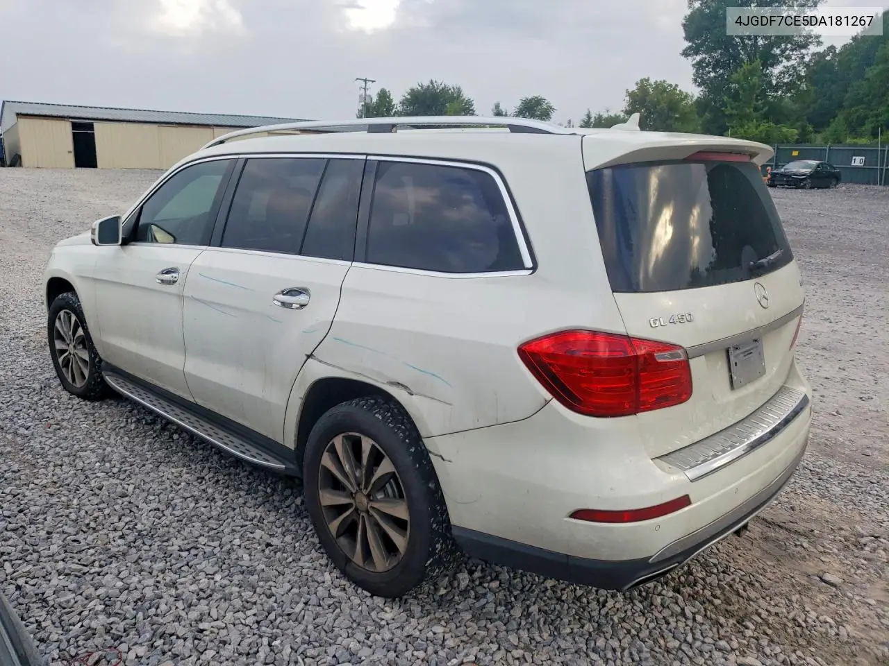 2013 Mercedes-Benz Gl 450 4Matic VIN: 4JGDF7CE5DA181267 Lot: 58633286