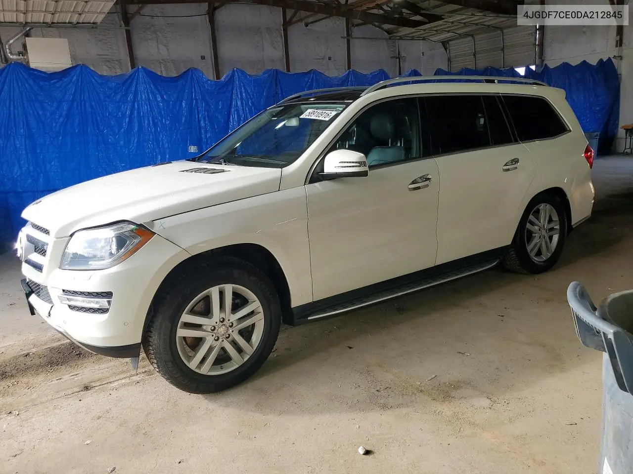 2013 Mercedes-Benz Gl 450 4Matic VIN: 4JGDF7CE0DA212845 Lot: 58910916