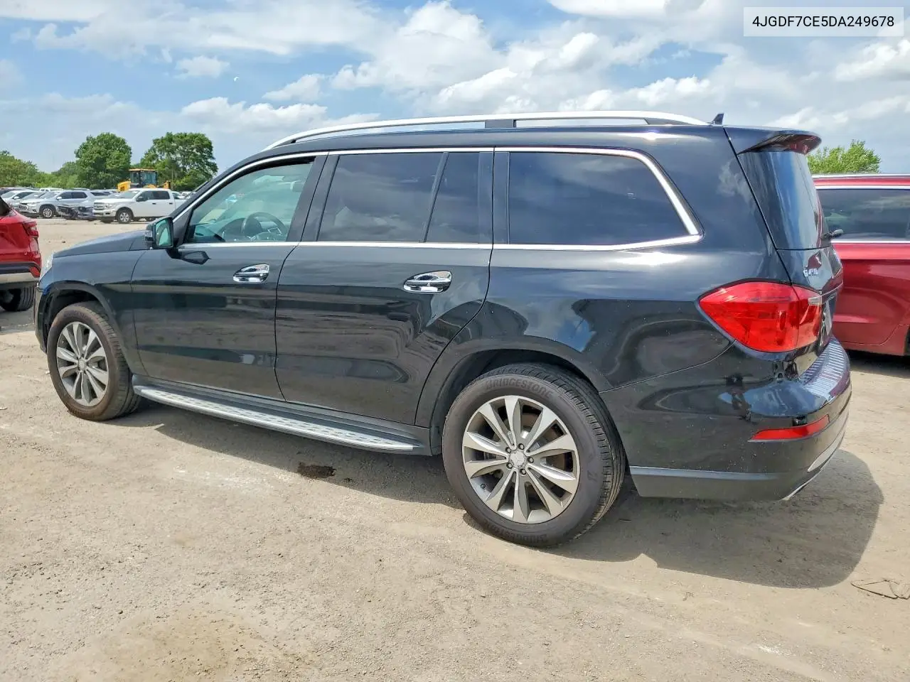 2013 Mercedes-Benz Gl 450 4Matic VIN: 4JGDF7CE5DA249678 Lot: 59096676