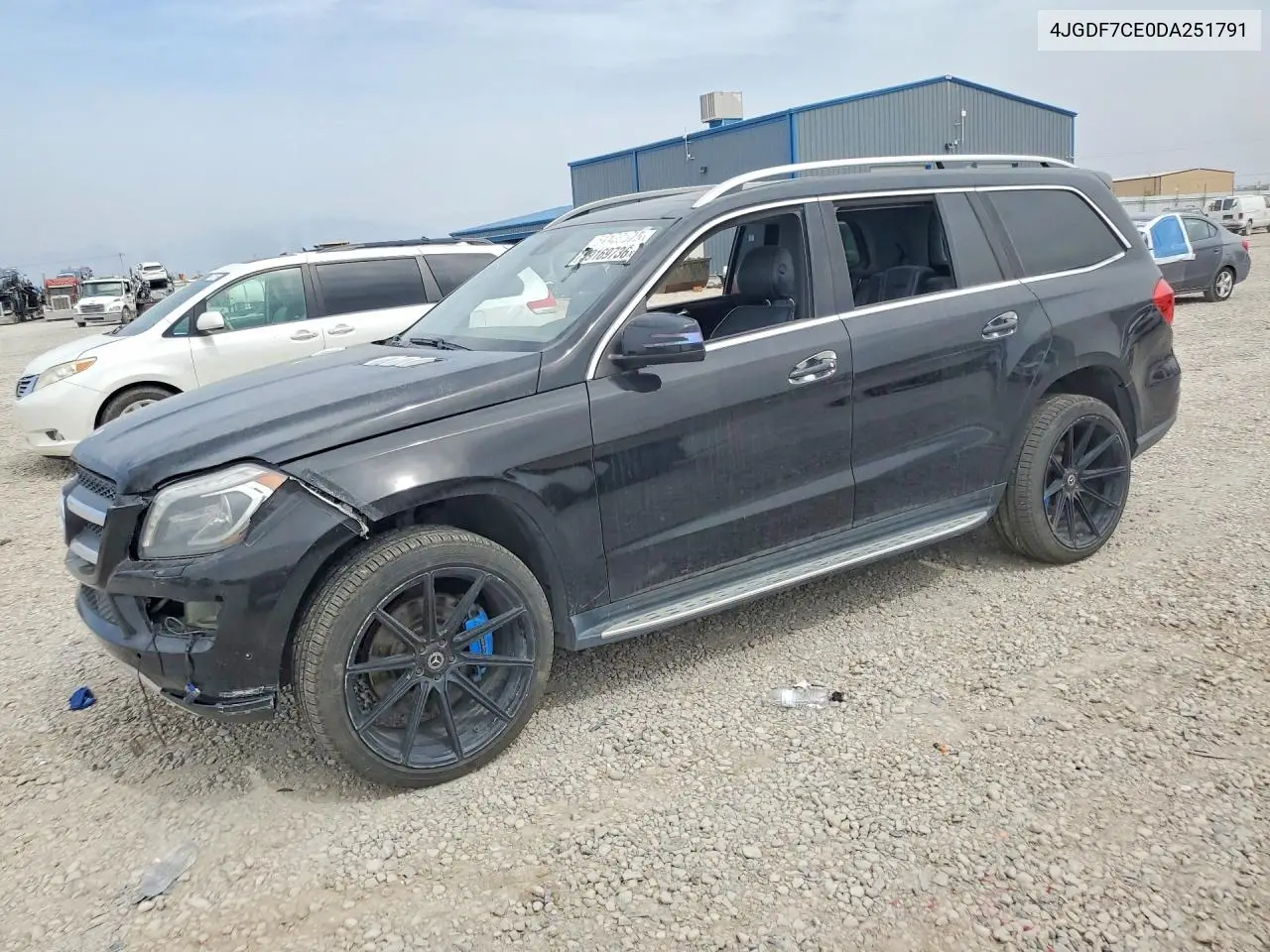2013 Mercedes-Benz Gl 450 4Matic VIN: 4JGDF7CE0DA251791 Lot: 59169736