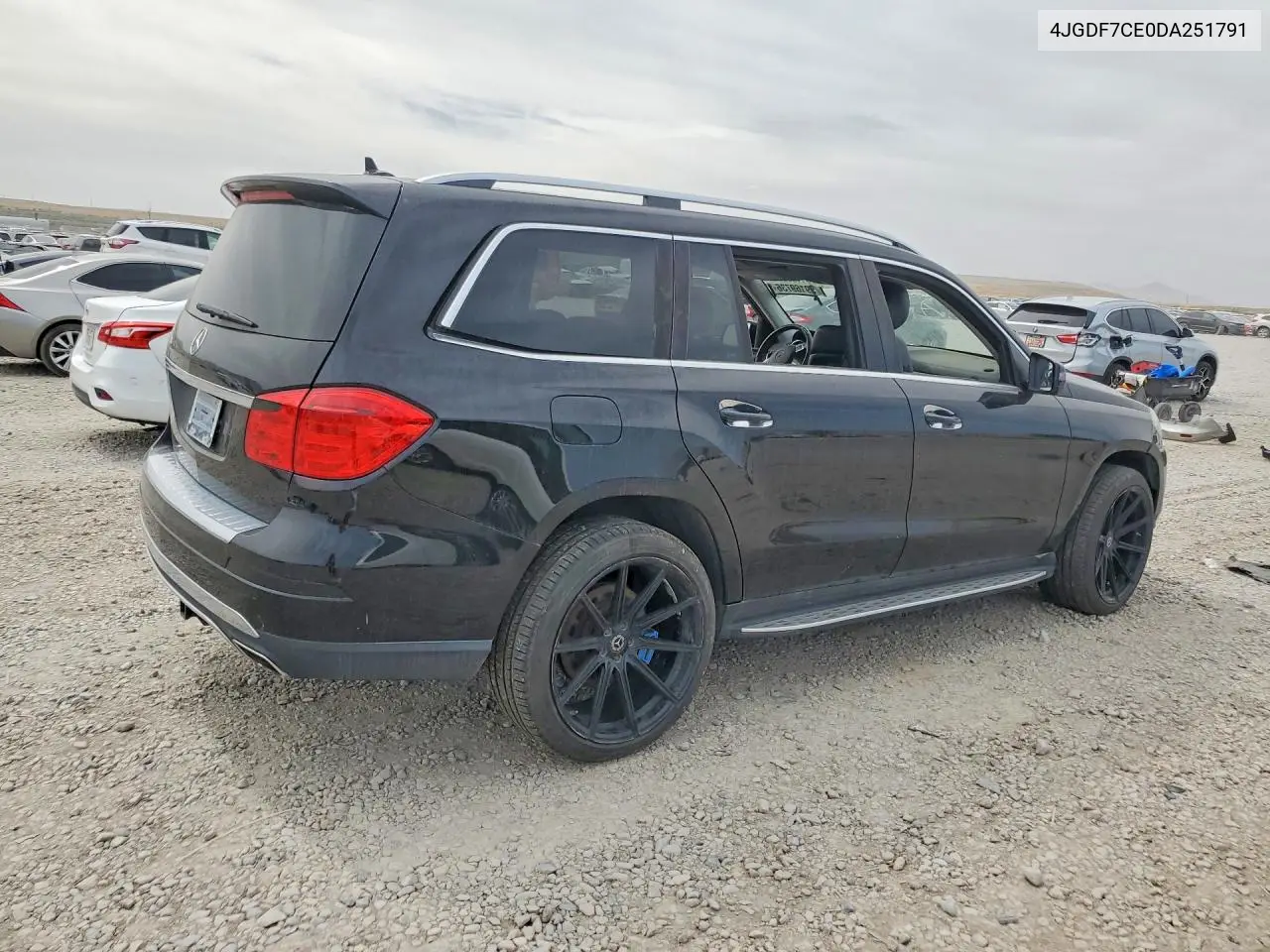 2013 Mercedes-Benz Gl 450 4Matic VIN: 4JGDF7CE0DA251791 Lot: 59169736