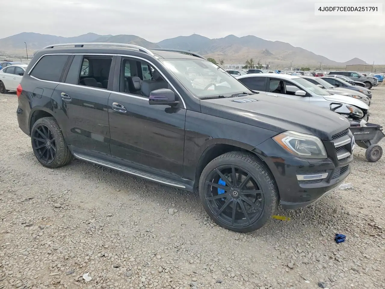2013 Mercedes-Benz Gl 450 4Matic VIN: 4JGDF7CE0DA251791 Lot: 59169736