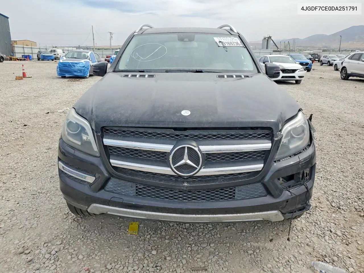 2013 Mercedes-Benz Gl 450 4Matic VIN: 4JGDF7CE0DA251791 Lot: 59169736