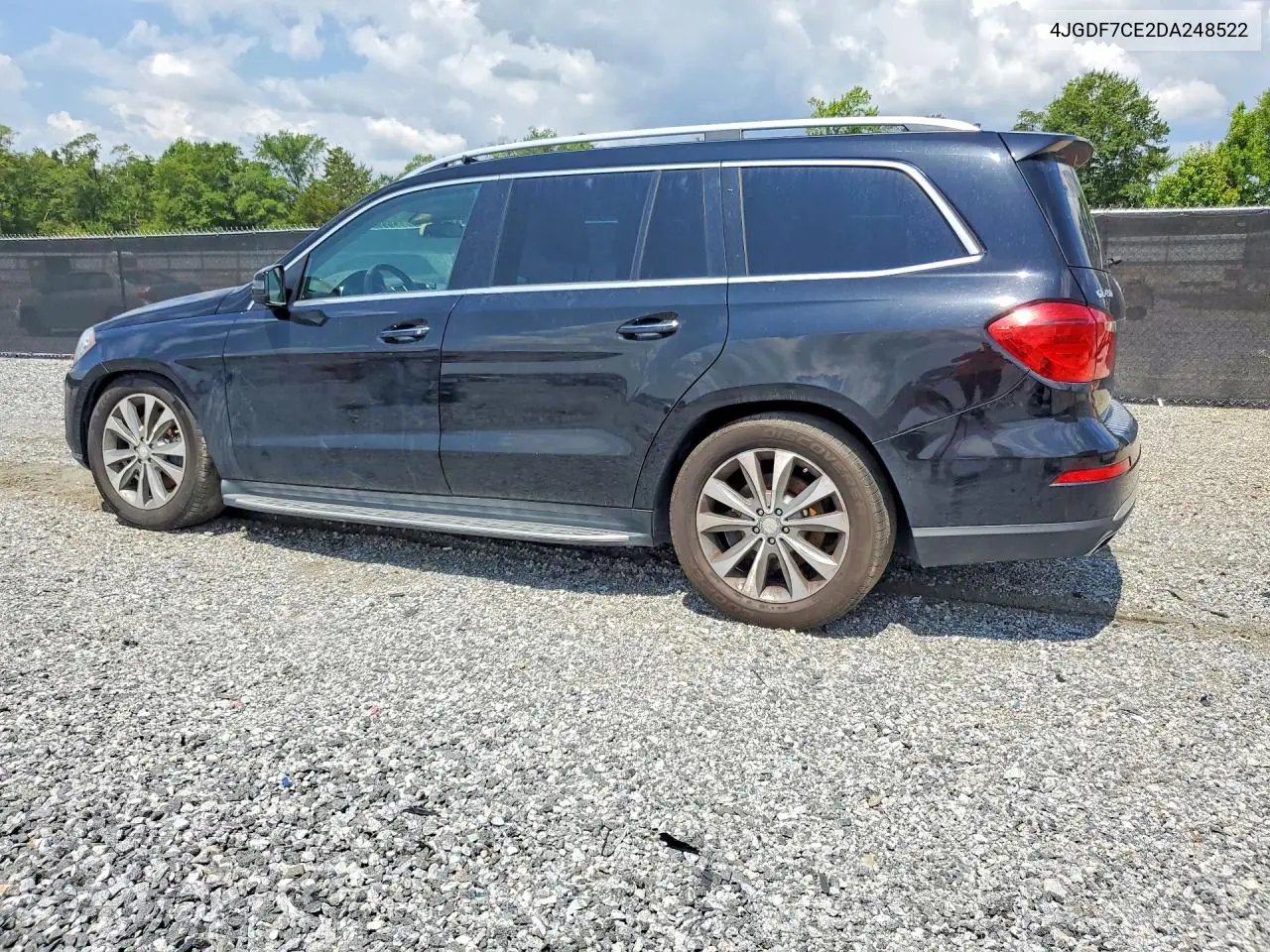 2013 Mercedes-Benz Gl 450 4Matic VIN: 4JGDF7CE2DA248522 Lot: 59218466