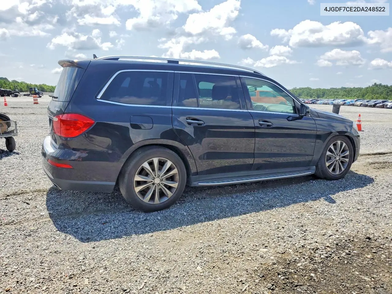2013 Mercedes-Benz Gl 450 4Matic VIN: 4JGDF7CE2DA248522 Lot: 59218466