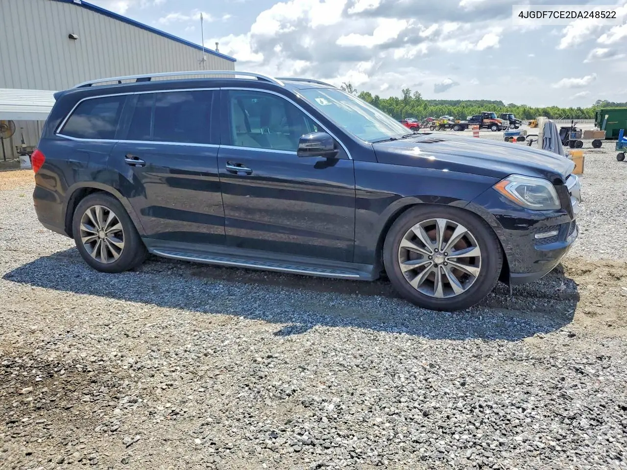 2013 Mercedes-Benz Gl 450 4Matic VIN: 4JGDF7CE2DA248522 Lot: 59218466