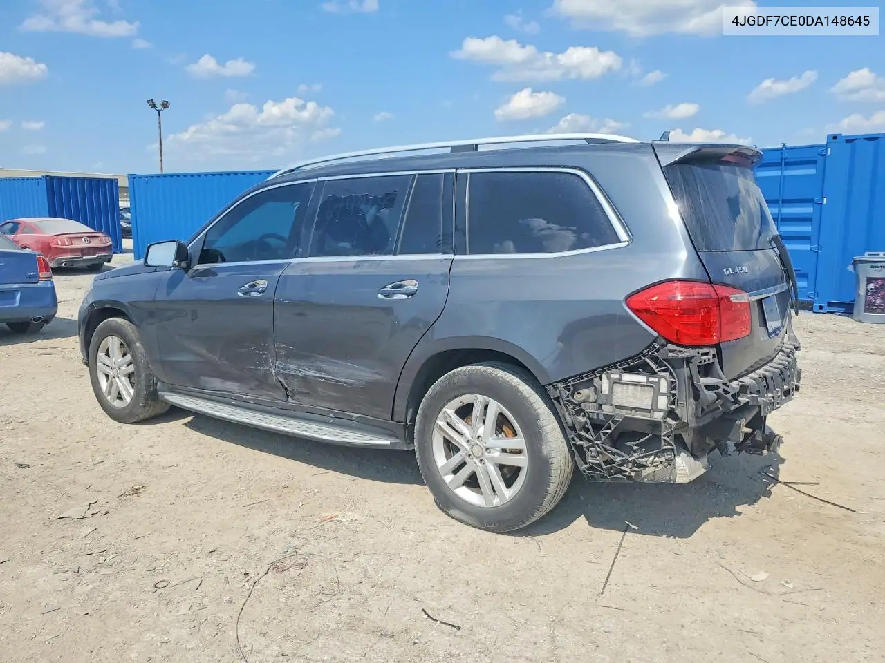2013 Mercedes-Benz Gl 450 4Matic VIN: 4JGDF7CE0DA148645 Lot: 59245616