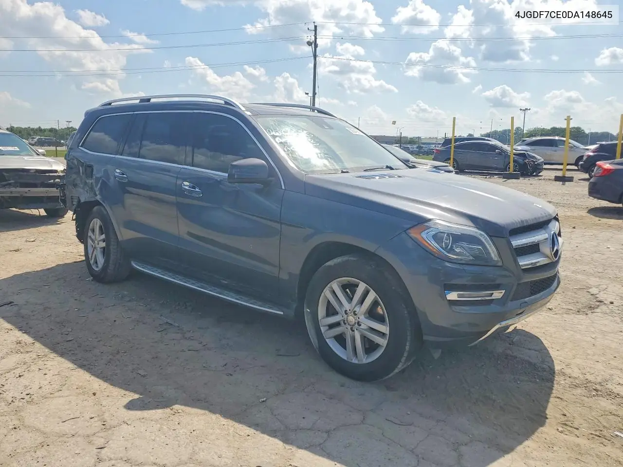 2013 Mercedes-Benz Gl 450 4Matic VIN: 4JGDF7CE0DA148645 Lot: 59245616