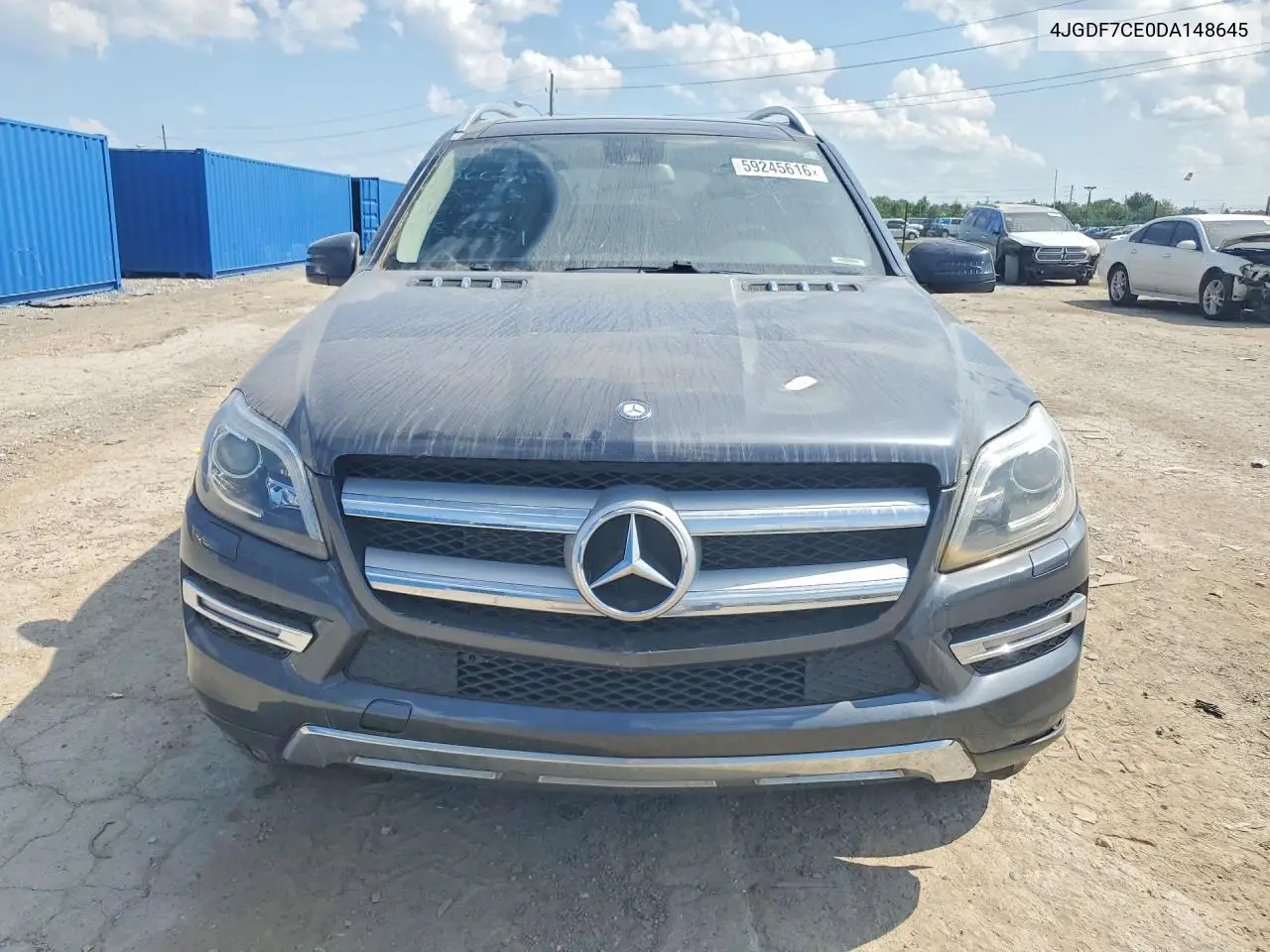 2013 Mercedes-Benz Gl 450 4Matic VIN: 4JGDF7CE0DA148645 Lot: 59245616