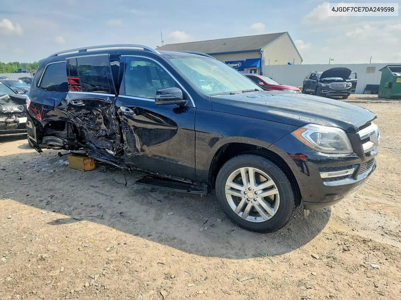 2013 Mercedes-Benz Gl 450 4Matic VIN: 4JGDF7CE7DA249598 Lot: 59586606