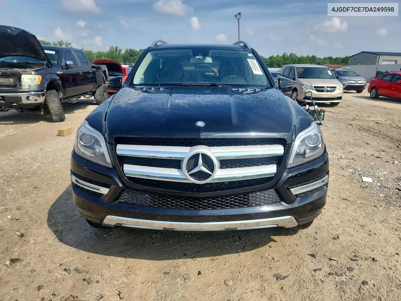 2013 Mercedes-Benz Gl 450 4Matic VIN: 4JGDF7CE7DA249598 Lot: 59586606