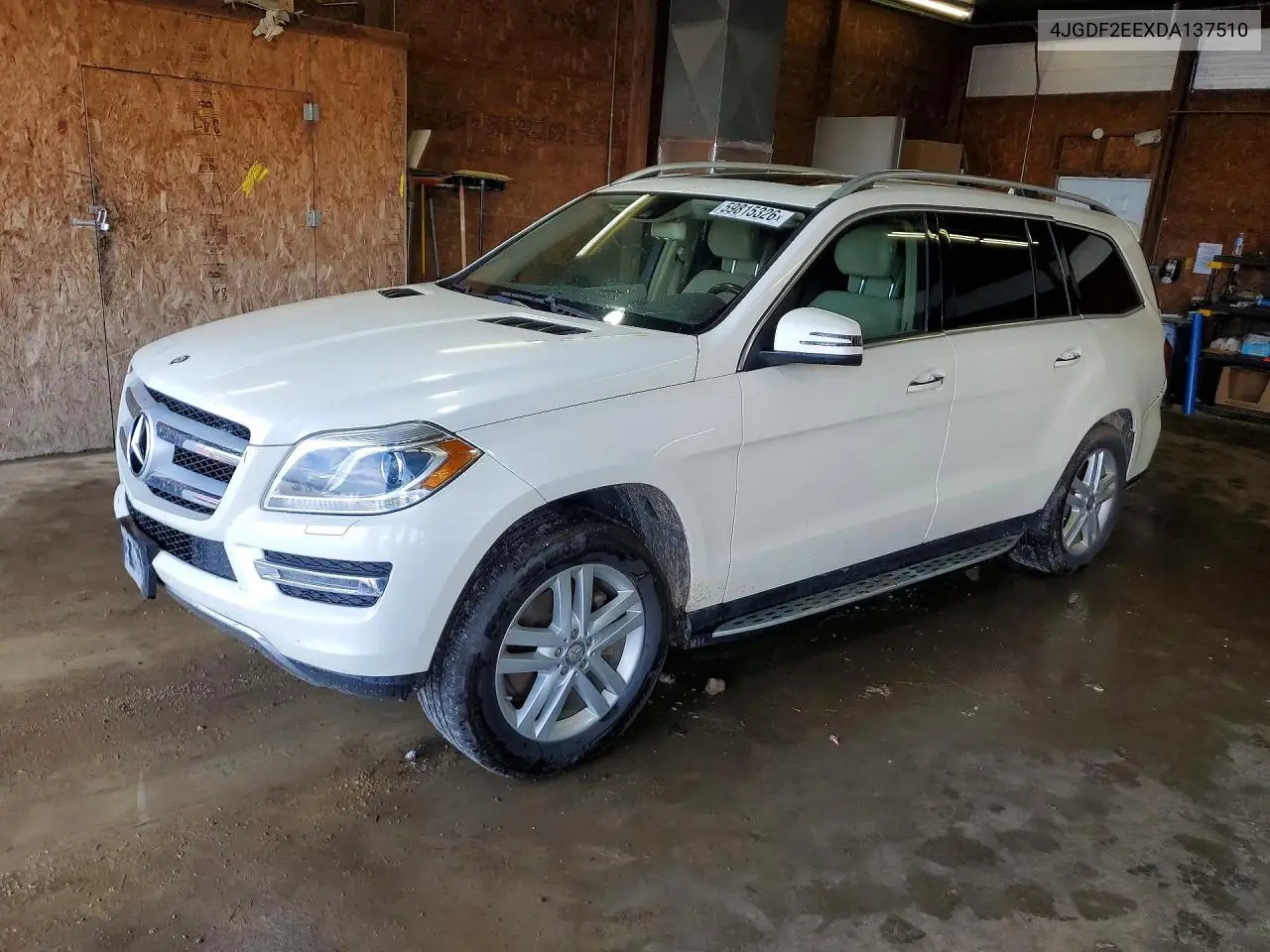 2013 Mercedes-Benz Gl 350 Bluetec VIN: 4JGDF2EEXDA137510 Lot: 59815326
