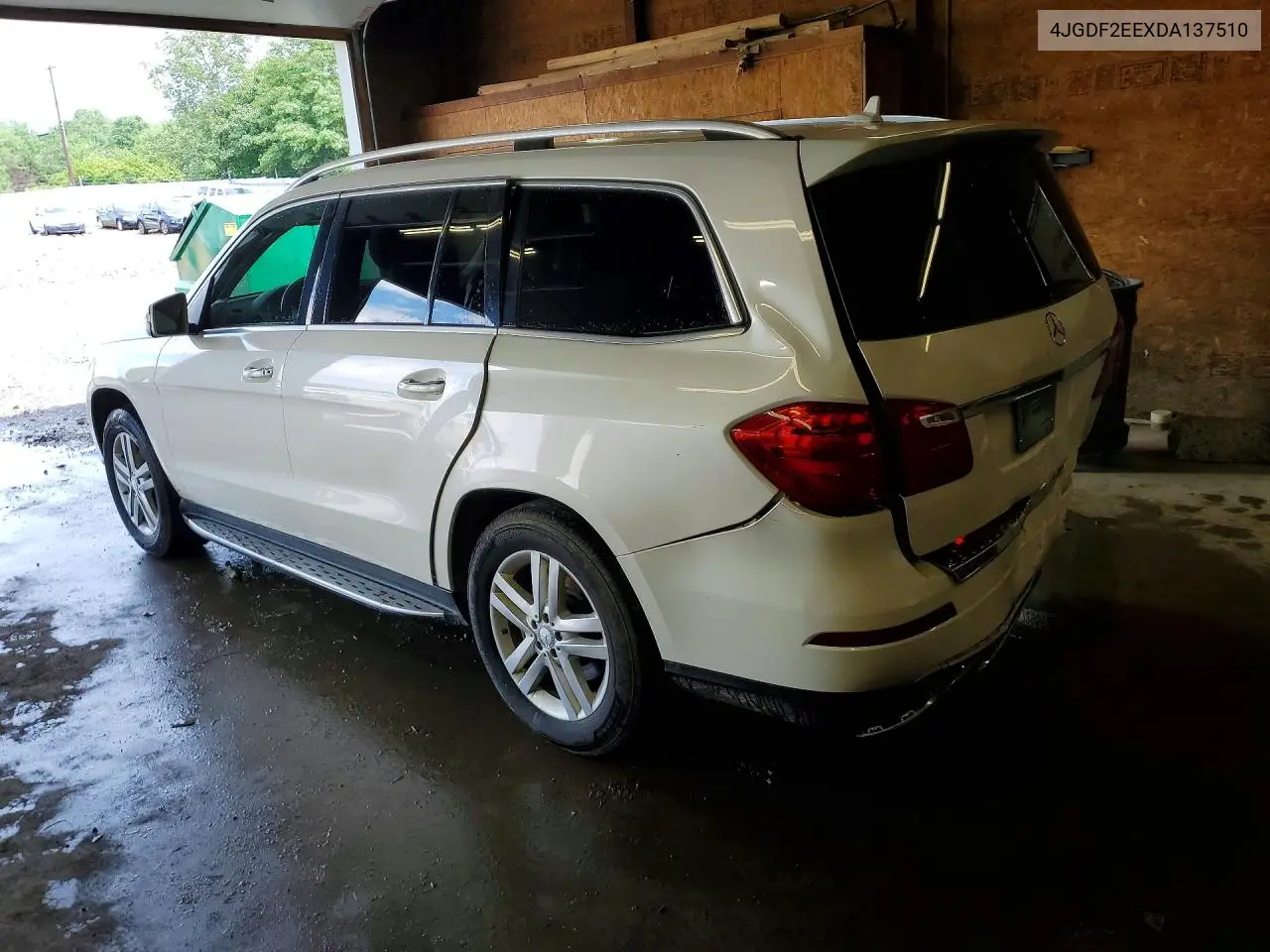 2013 Mercedes-Benz Gl 350 Bluetec VIN: 4JGDF2EEXDA137510 Lot: 59815326