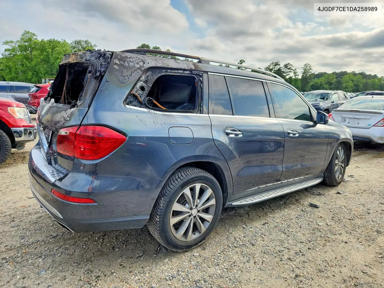 2013 Mercedes-Benz Gl 450 4Matic VIN: 4JGDF7CE1DA258989 Lot: 60106226