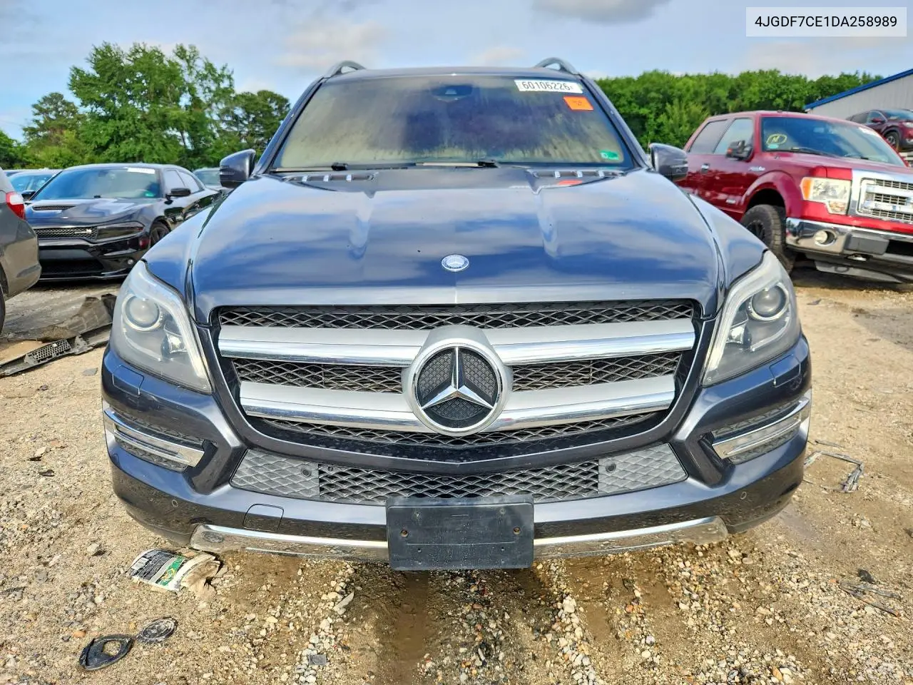 2013 Mercedes-Benz Gl 450 4Matic VIN: 4JGDF7CE1DA258989 Lot: 60106226