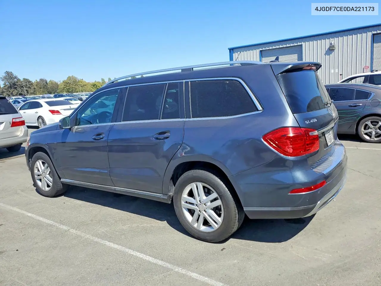 2013 Mercedes-Benz Gl 450 4Matic VIN: 4JGDF7CE0DA221173 Lot: 60515196