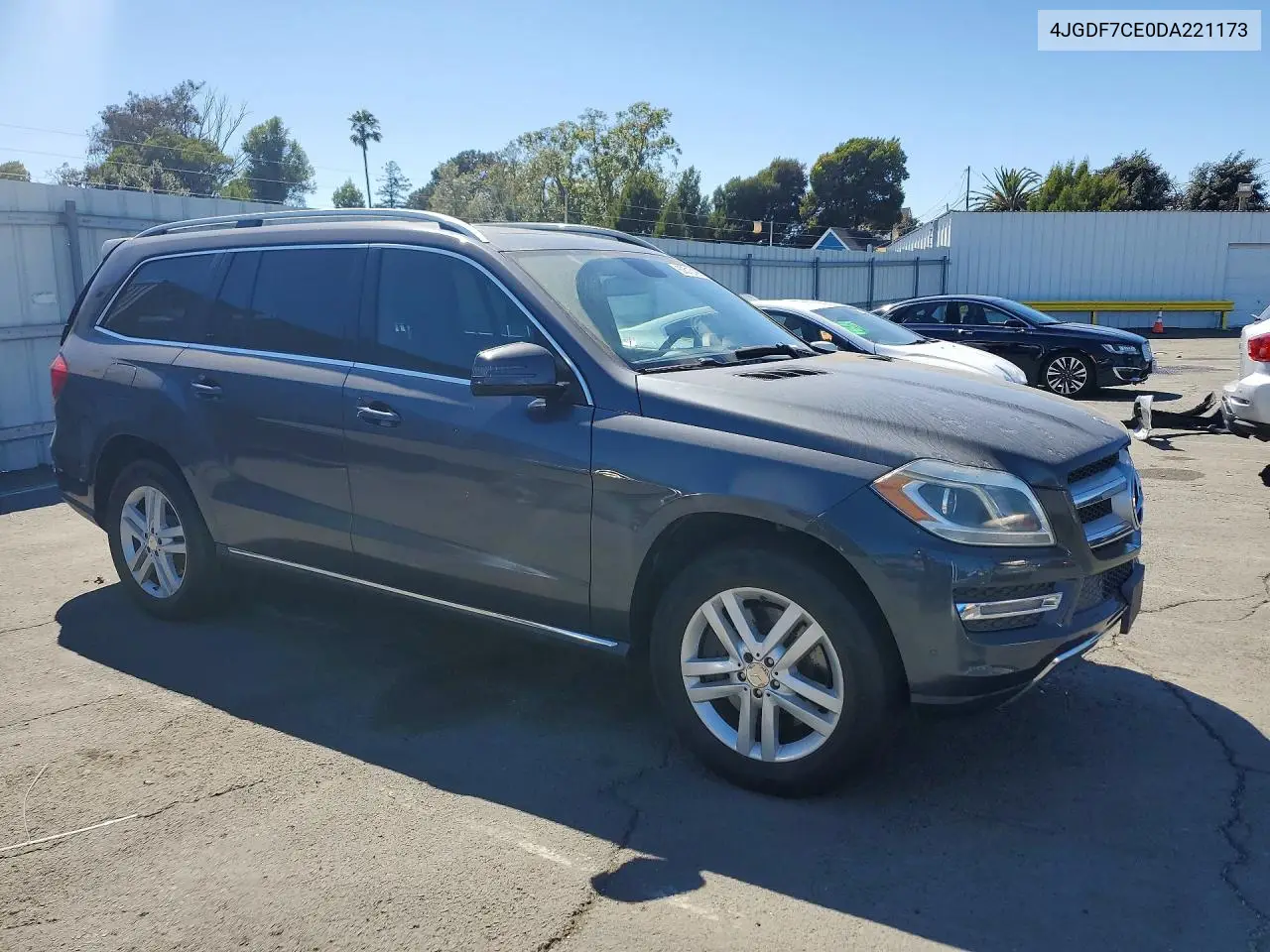 2013 Mercedes-Benz Gl 450 4Matic VIN: 4JGDF7CE0DA221173 Lot: 60515196