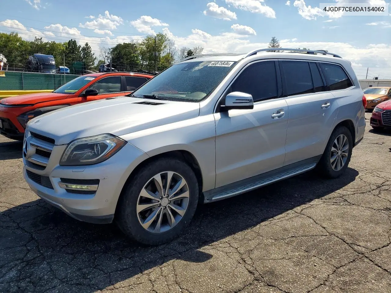 2013 Mercedes-Benz Gl 450 4Matic VIN: 4JGDF7CE6DA154062 Lot: 60875936