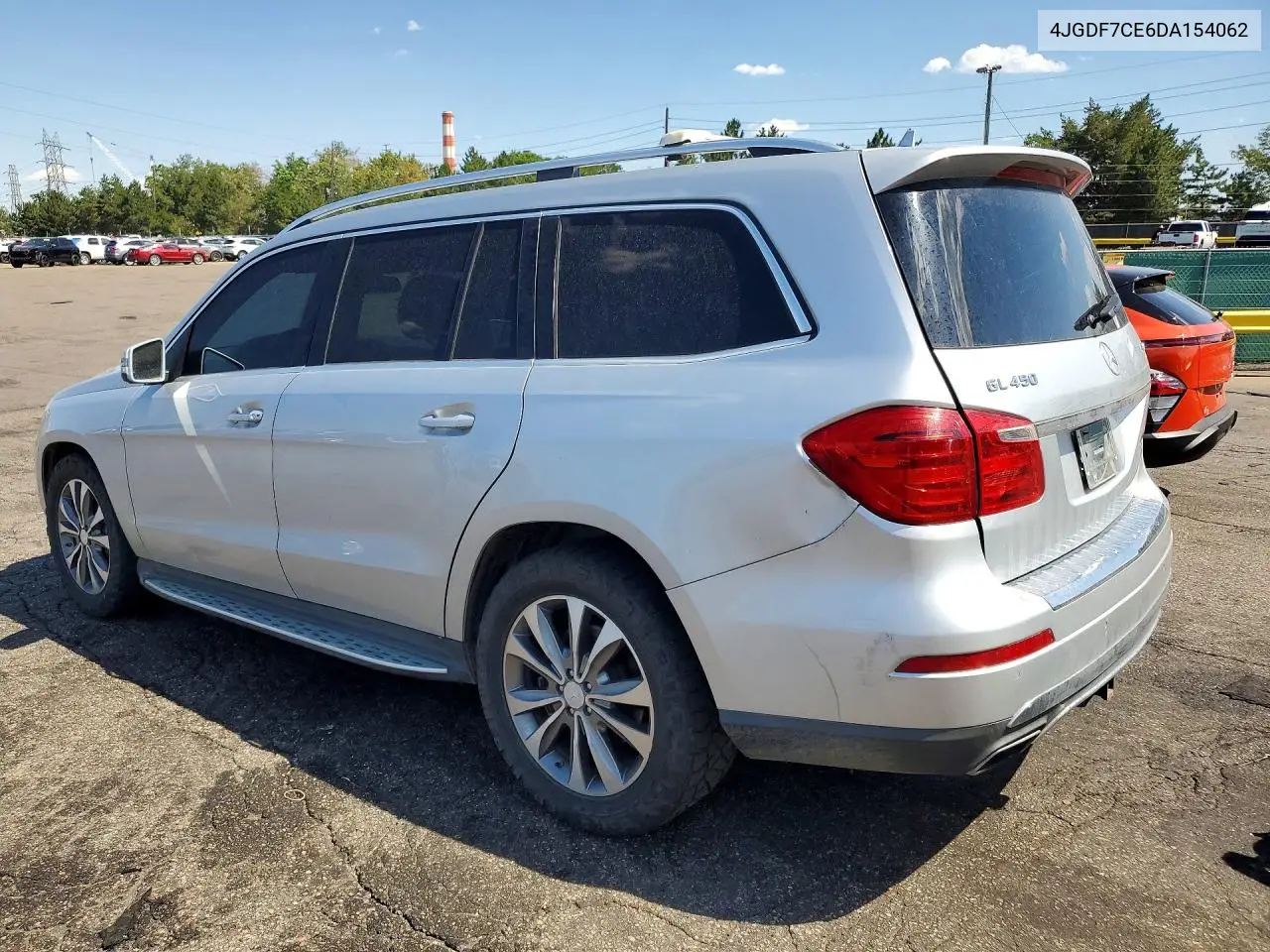 2013 Mercedes-Benz Gl 450 4Matic VIN: 4JGDF7CE6DA154062 Lot: 60875936