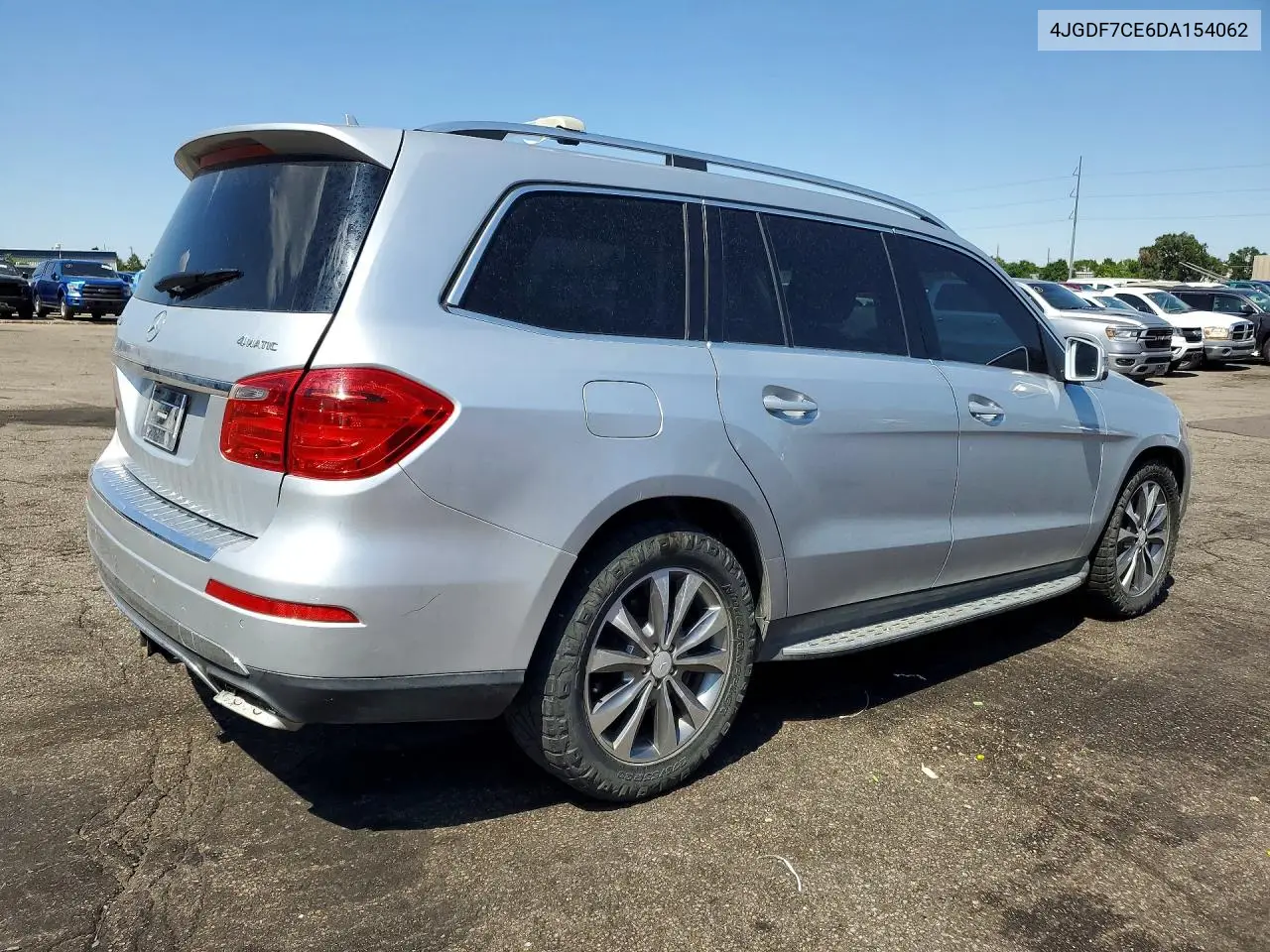 2013 Mercedes-Benz Gl 450 4Matic VIN: 4JGDF7CE6DA154062 Lot: 60875936
