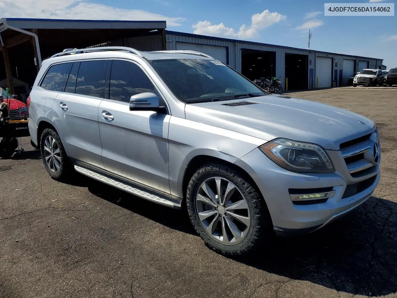 2013 Mercedes-Benz Gl 450 4Matic VIN: 4JGDF7CE6DA154062 Lot: 60875936
