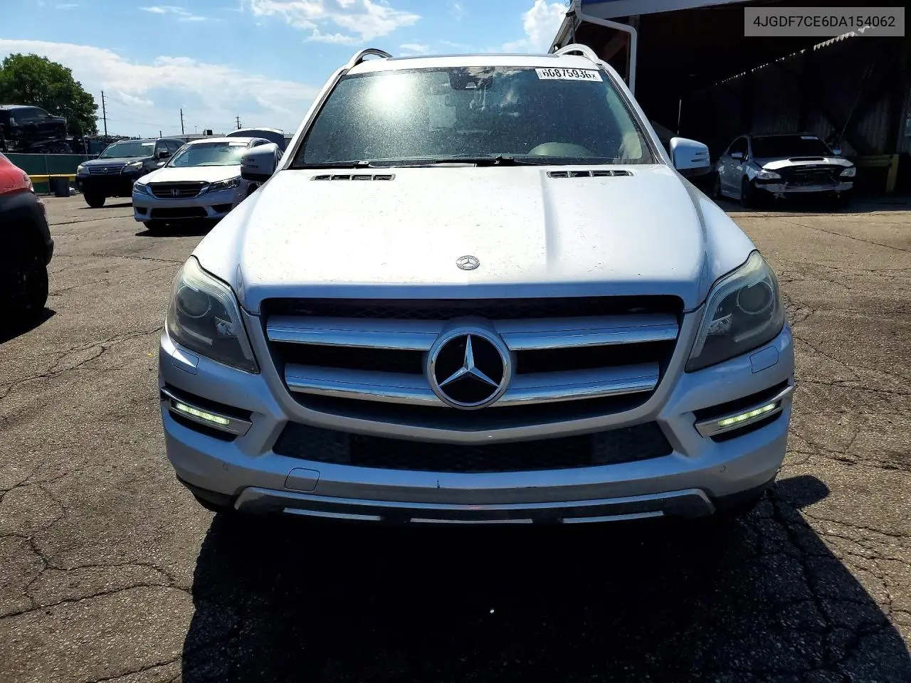 2013 Mercedes-Benz Gl 450 4Matic VIN: 4JGDF7CE6DA154062 Lot: 60875936