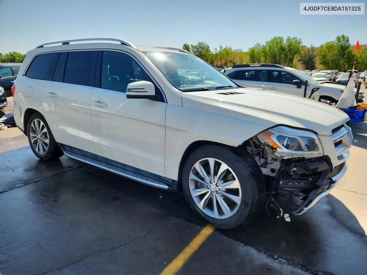 2013 Mercedes-Benz Gl 450 4Matic VIN: 4JGDF7CE8DA151325 Lot: 61013566