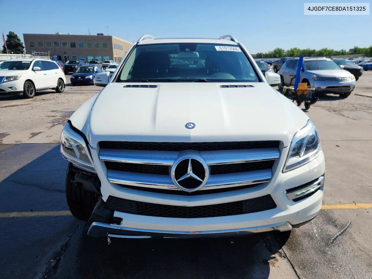 2013 Mercedes-Benz Gl 450 4Matic VIN: 4JGDF7CE8DA151325 Lot: 61013566