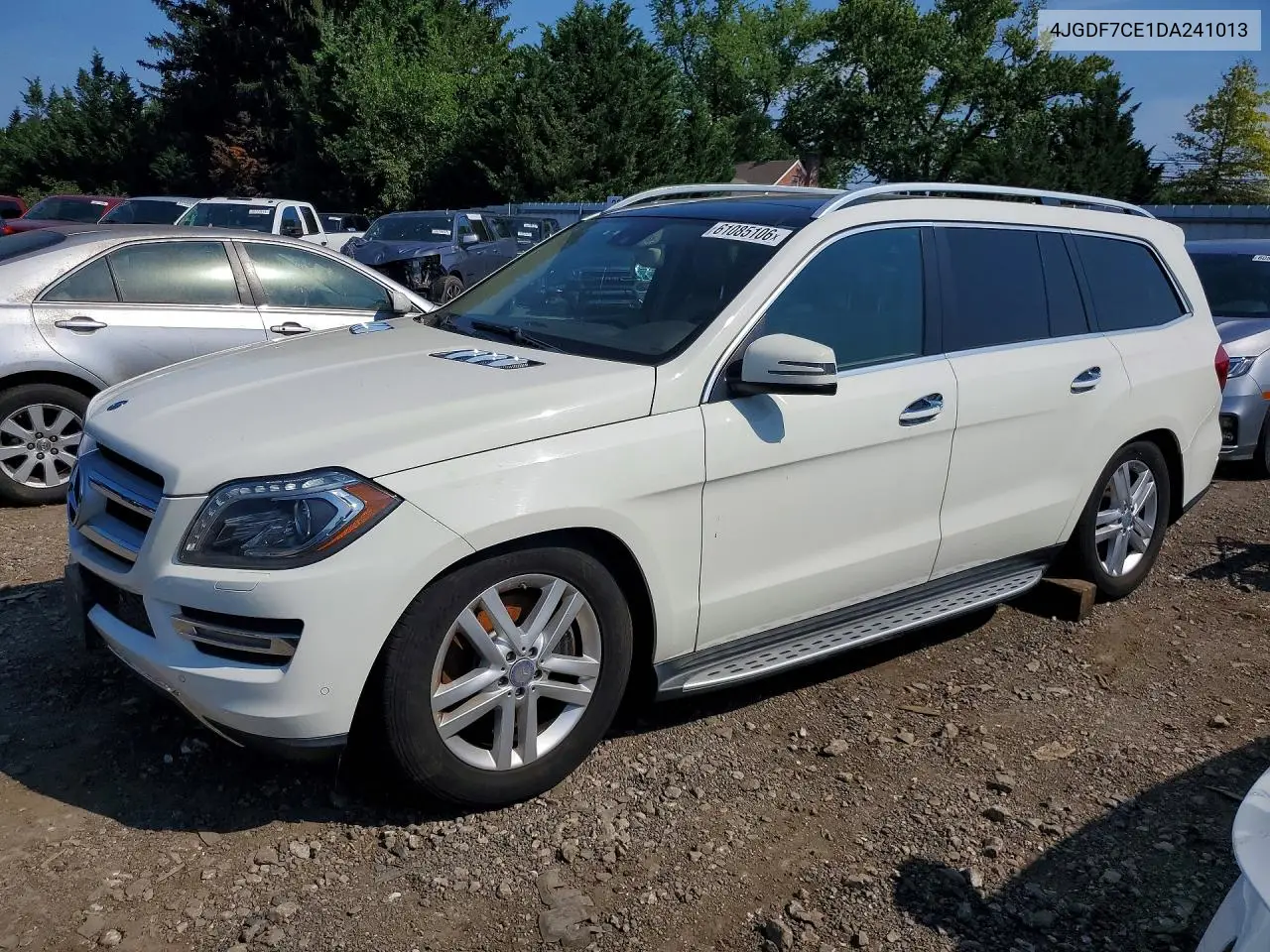 2013 Mercedes-Benz Gl 450 4Matic VIN: 4JGDF7CE1DA241013 Lot: 61085106