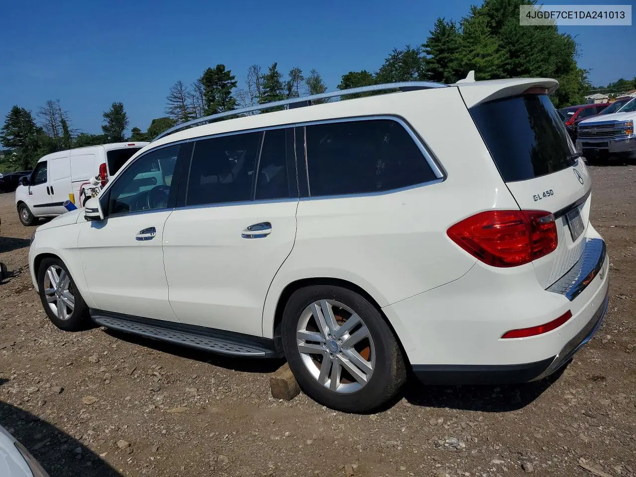 2013 Mercedes-Benz Gl 450 4Matic VIN: 4JGDF7CE1DA241013 Lot: 61085106