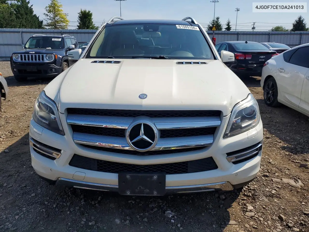 2013 Mercedes-Benz Gl 450 4Matic VIN: 4JGDF7CE1DA241013 Lot: 61085106