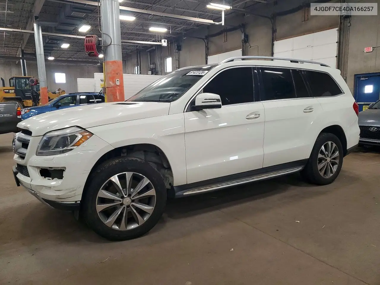 2013 Mercedes-Benz Gl 450 4Matic VIN: 4JGDF7CE4DA166257 Lot: 61423126