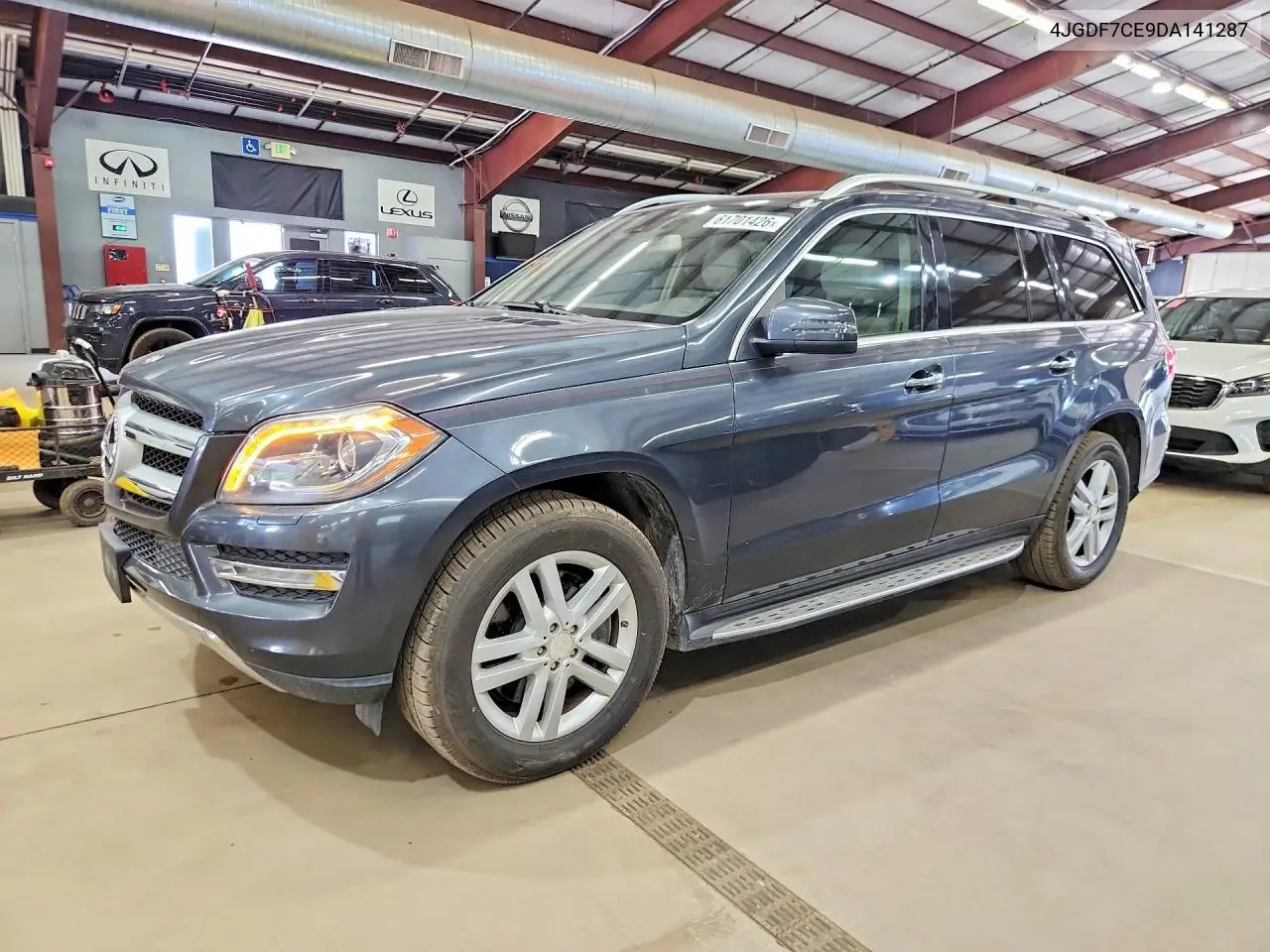 2013 Mercedes-Benz Gl 450 4Matic VIN: 4JGDF7CE9DA141287 Lot: 61701426
