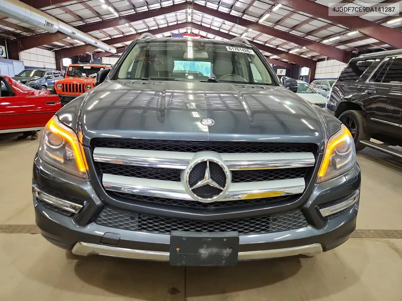 2013 Mercedes-Benz Gl 450 4Matic VIN: 4JGDF7CE9DA141287 Lot: 61701426