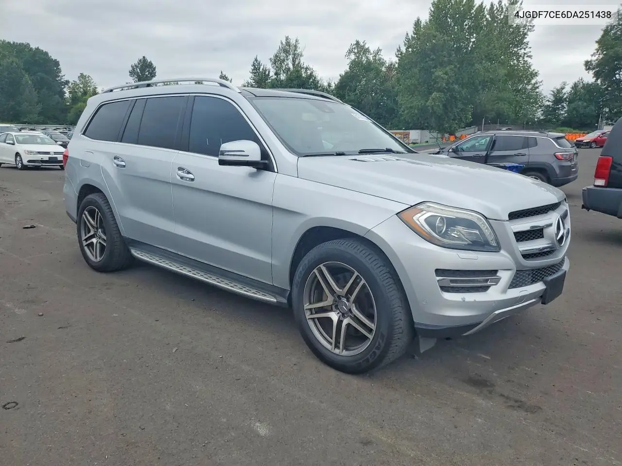 2013 Mercedes-Benz Gl 450 4Matic VIN: 4JGDF7CE6DA251438 Lot: 61706206