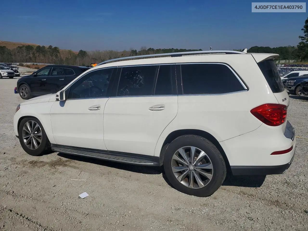 2014 Mercedes-Benz Gl 450 4Matic VIN: 4JGDF7CE1EA403790 Lot: 46918876